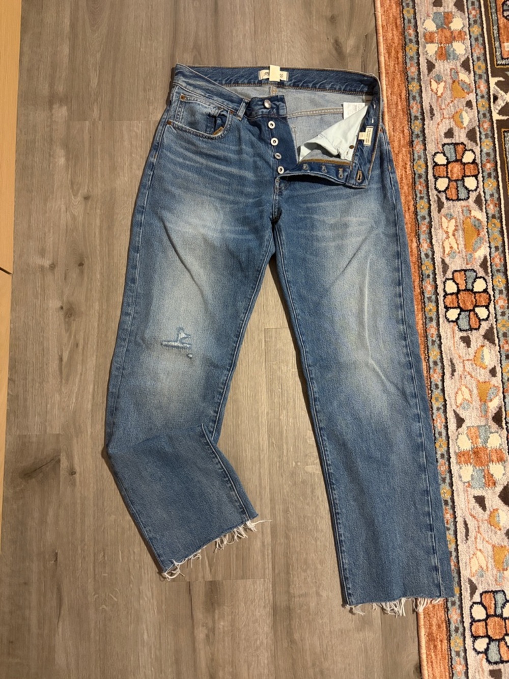 Madewell Dean Easy straight jean